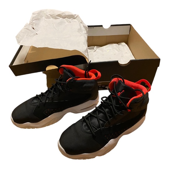 NWT Nike Jordan Lift Off Mens Black Infrared 23-White Size 7 - Picture 1 of 6